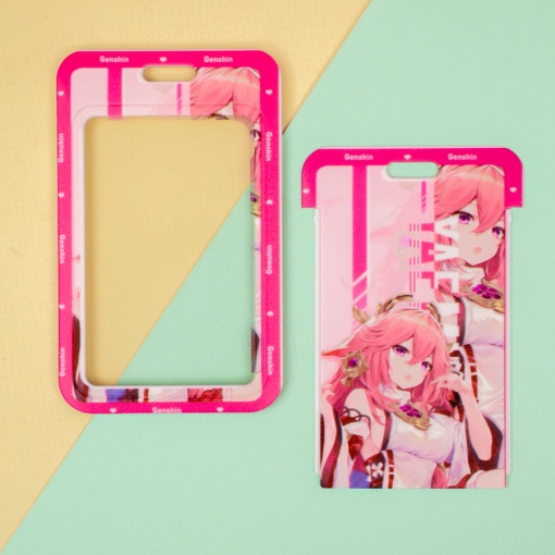 Чехол для карты "Genshin Impact" Яэ Мико №3