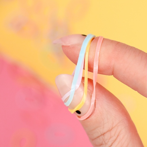 Набор силиконовых резинок для волос "Bunny №2"