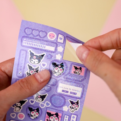 Наклейки "My Mld" Куро (серия с блёстками)