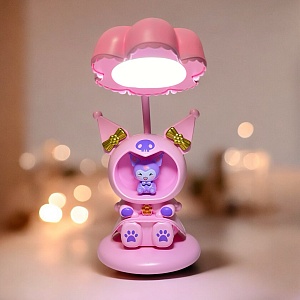 Ночник- точилка "Kuro" розовый 29*10см оптом