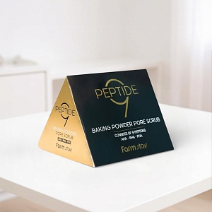 Скраб "FarmStay" в пирамидках с содой и пептидами