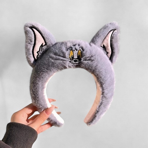 Ободок "Том" серый