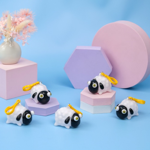 Брелок-антистресс "Animal poppling eyes" овечка