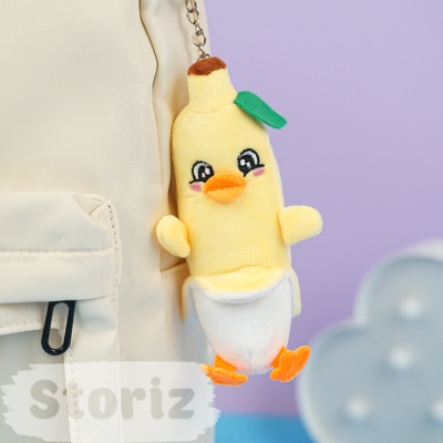 Мягкий брелок "Banana Duck" 14 см