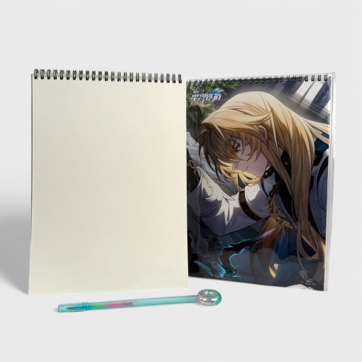 Скетчбук "Honkai Star Rail" в ассортименте, 1шт (25 листов)