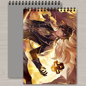 Скетчбук "Genshin Impact" 42, A4 (25 листов)