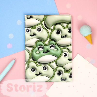 Обложка на паспорт "Frog" STORIZ