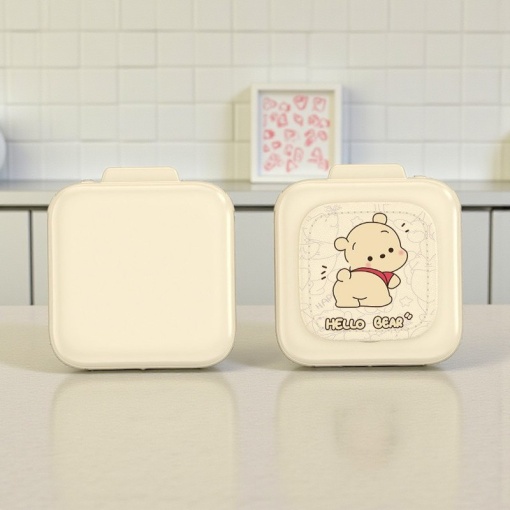 PowerBank "Patch" с зеркалом, Bear, бежевый (10000 mAh)
