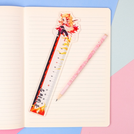 Линейка "Истребитель демонов" Ренгоку 16см