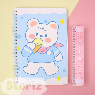 Блокнот "Bear&Bunny" A5, в ассортименте 1 шт. 