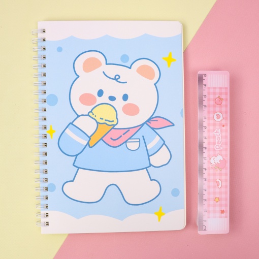 Блокнот "Bear&Bunny" A5, в ассортименте 1 шт. 