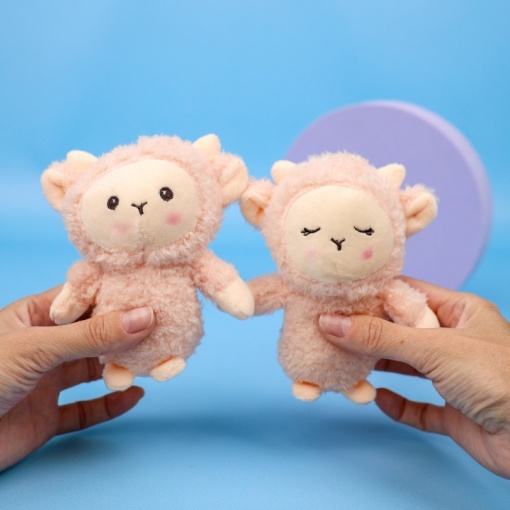 Мягкий брелок "Little Sheep" бежевый, 12см, в ассортименте 1 шт 