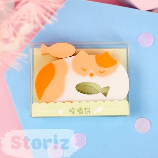 Стирательная резинка "Cat Cake Eraser" №2255, в ассортименте 1 шт.