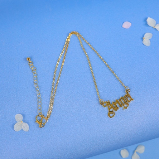 Подвеска на цепочке "Золотой Ангел"