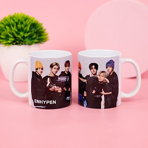 Кружка "K-pop" Enhypen 300 мл оптом со склада!