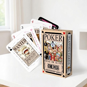 Игральные карты "One piece" Wanted, 9544