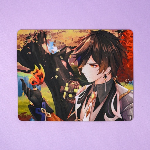 Коврик для мыши "Genshin Impact" Чжун Ли, 25x20 см