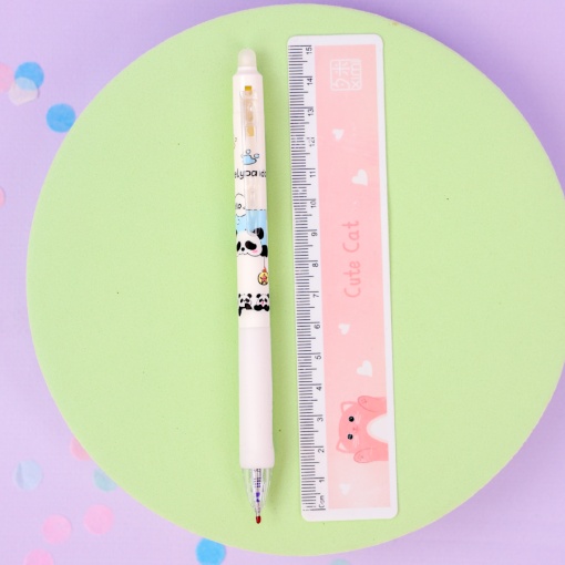 Ручка со стирашкой "Panda" №33057, в ассортименте 1 шт. (синий)