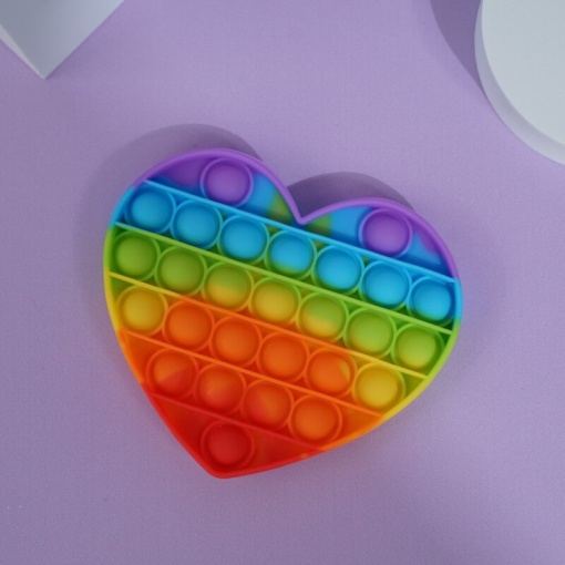 Игрушка-антистресс "Pop It" сердце