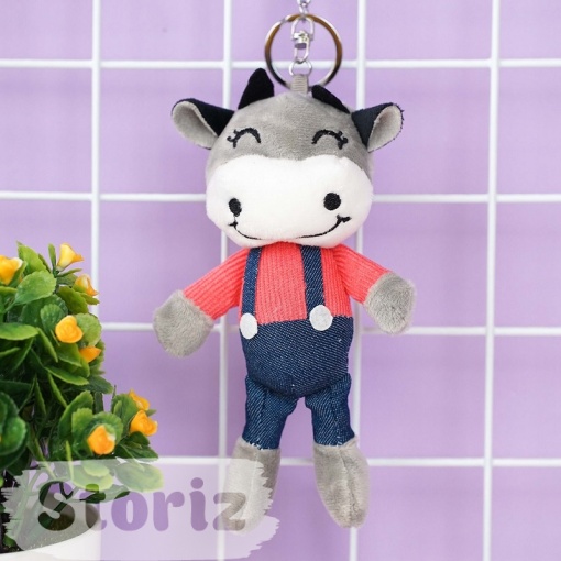 Мягкий брелок "Cow" 15 см