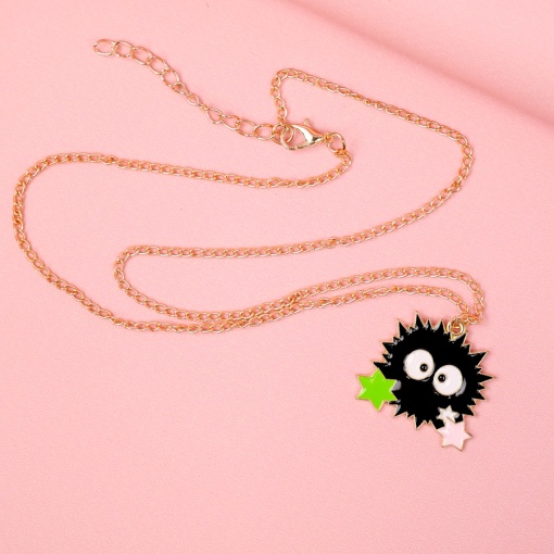 Кулон на цепочке "Уголек"