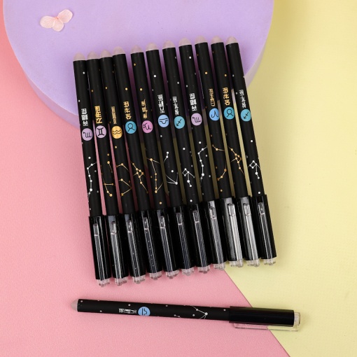 Набор ручек со стирашкой "Созвездие" №1364, 12 шт