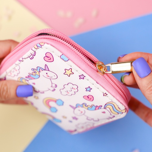 Мини-кошелек "Единорог" №1