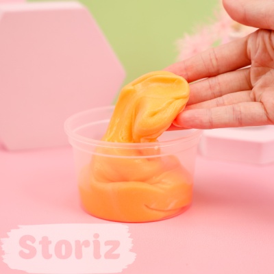 Слайм "Sweet", серия Butter (оранжевый), 150гр. STORIZ