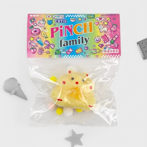 Антистресс "Хомяк" с сыром, бежевый