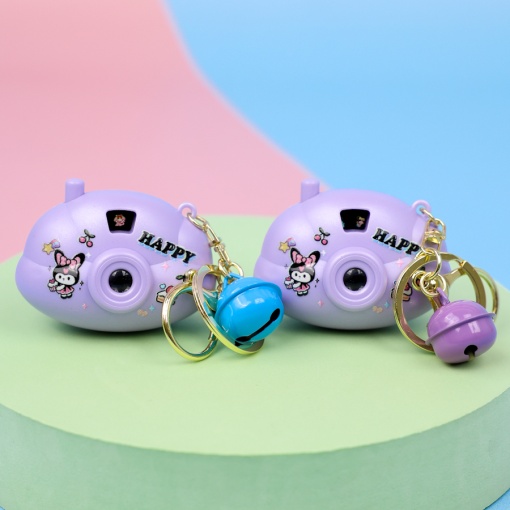 Брелок-фотоаппарат "Куро", фиолетовый