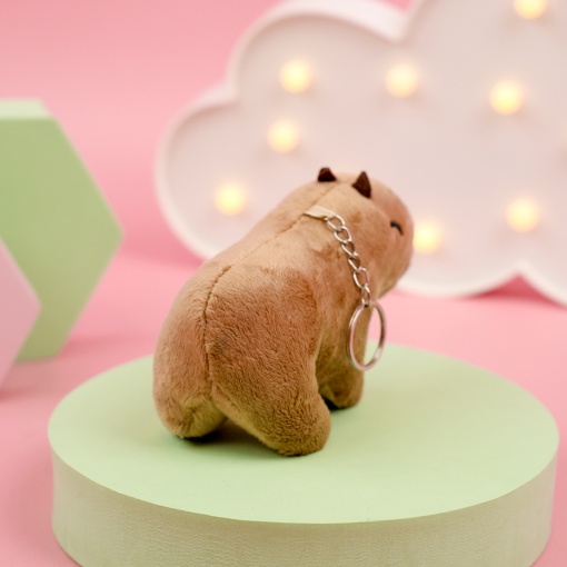 Мягкий брелок "Капибара" 12 см