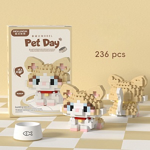 Конструктор "Pet Day" Котик №217 (236 деталей)