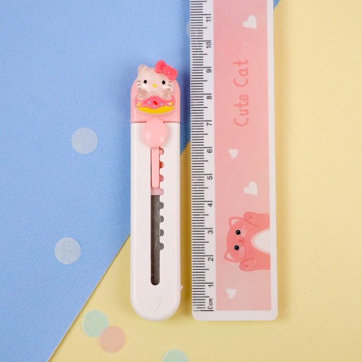 Канцелярский нож "My Mld" Кт, розовый