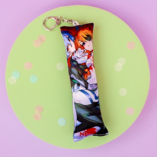 Мягкий брелок "Дакимакура" Evangelion №1,15см