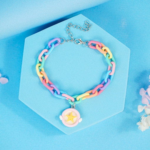 Браслет радужный "Звёздочка"