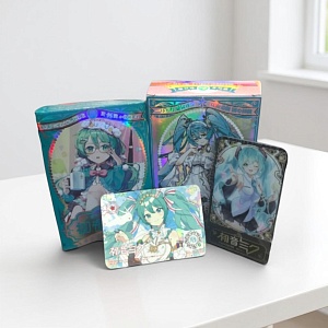 Брелок Surprise "Hatsune Miku" с зеркалом, карточка, в ас-те 1шт