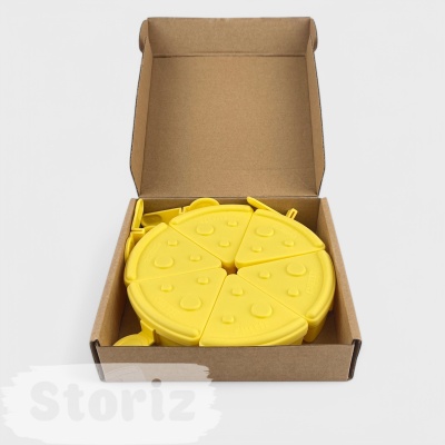 Мороженица "CHEESE" желтый (6шт в комплекте) оптом