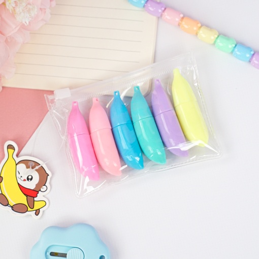 Набор маркеров "Banana" 6шт