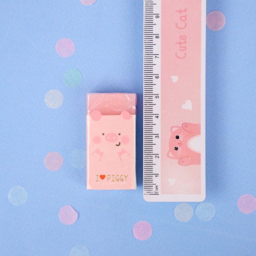 Стирательная резинка "Свинка" №2168, в ассортименте 1 шт.