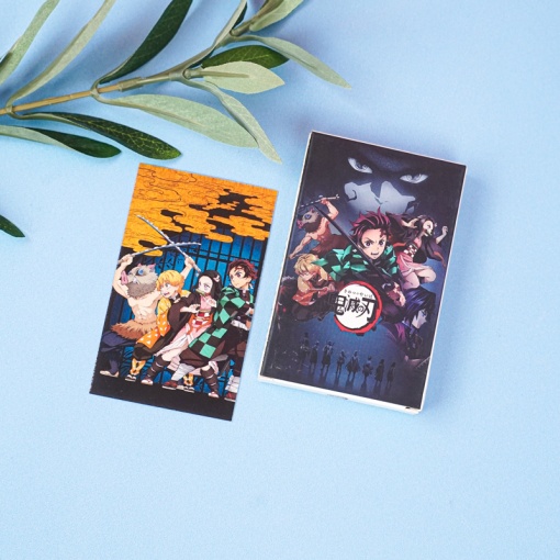 Набор картонных карточек "Demon Slayer" 30шт.