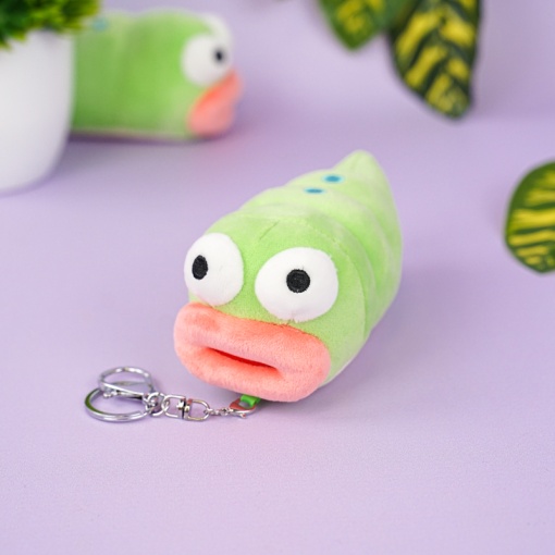 Мягкий брелок "Funny Animals" зеленый, 14 см