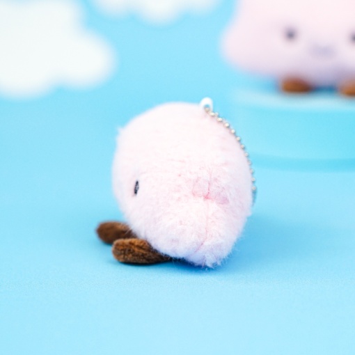 Мягкий брелок "Облако" розовый, 10 см