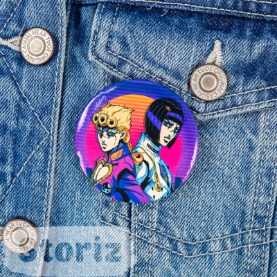 Значок круглый "Jojo" №1, 56мм