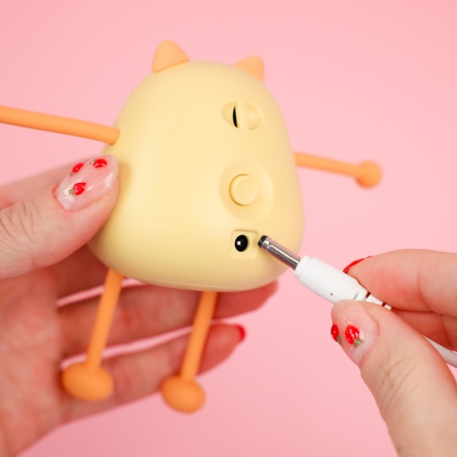 Ночник "Котик", рыжий оптом