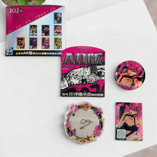 Значок Surprise "JoJo The Scanner of Fate" № 5041 в асс-те 1шт