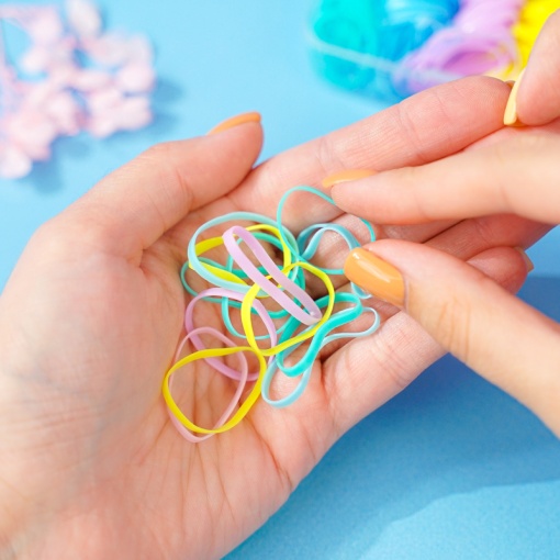 Набор силиконовых резинок для волос "Color №3"