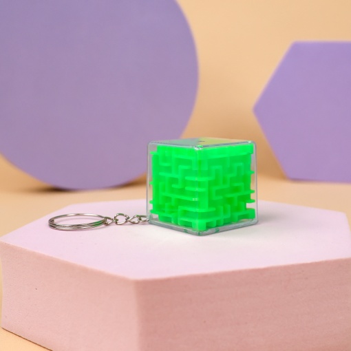 Брелок-головоломка "Лабиринт" в ассортименте 1шт