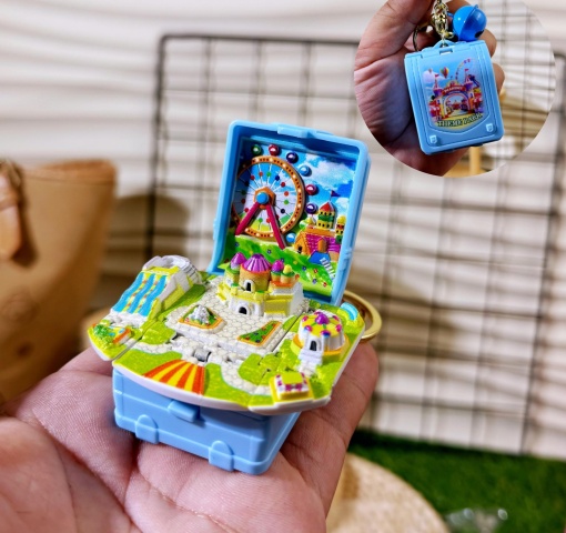 Брелок "Magical backpack" Theme Park, голубой