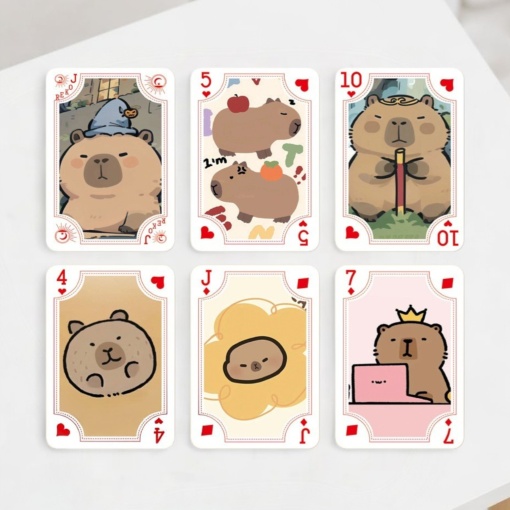 Игральные карты "Капибара" в молитве