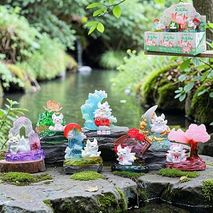 Фигурка Surprise "Nine-tailed fox" с подсветкой,  в ассортименте 1шт оптом